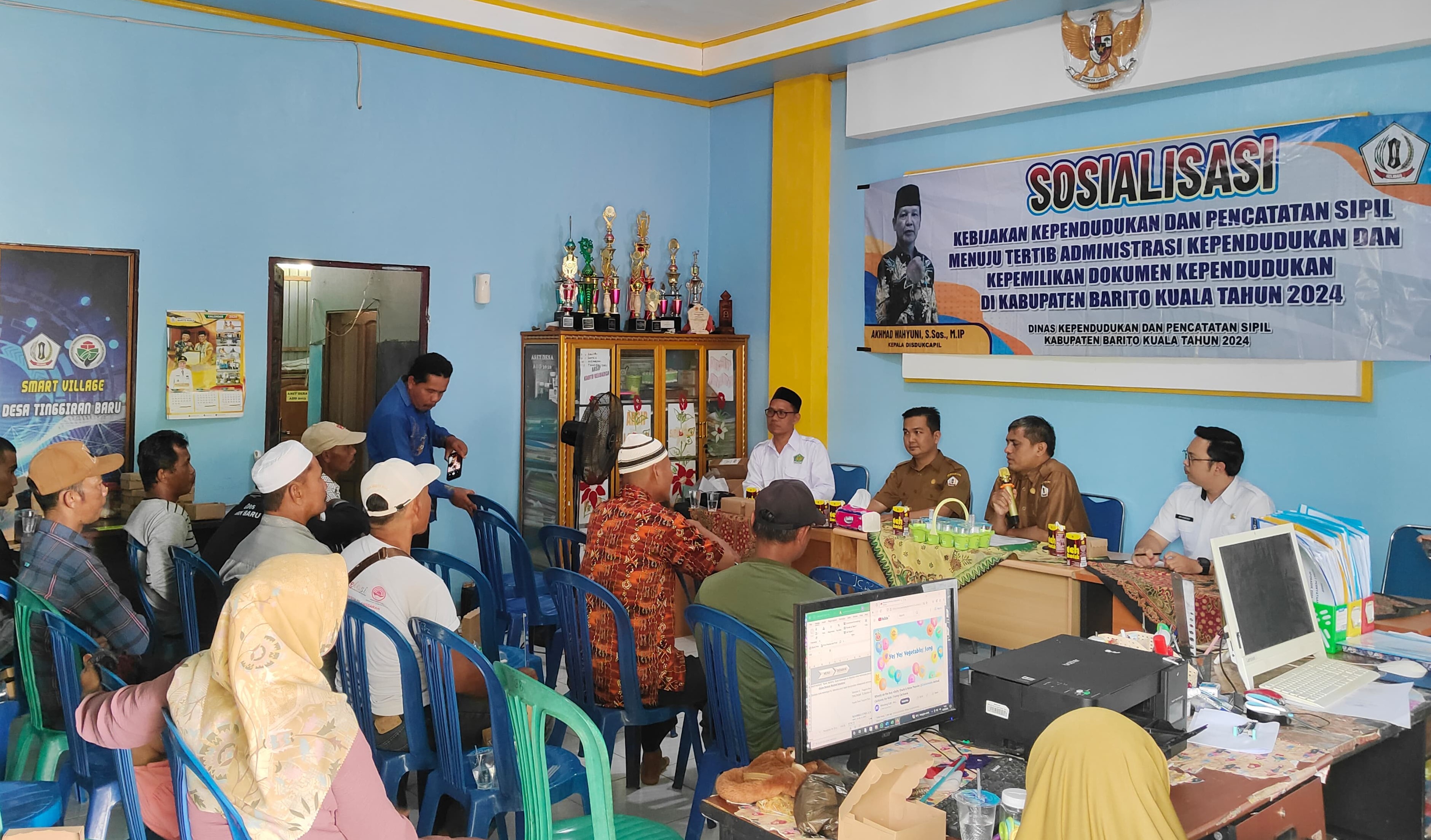 DISDUKCAPIL LAKUKAN SOSIALISASI